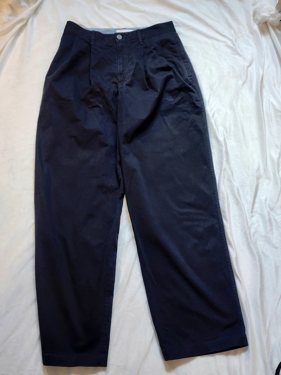 TNA Pants - Aritzia TNA Women's Black Trousers Pleated Size 4 Cotton Pants
